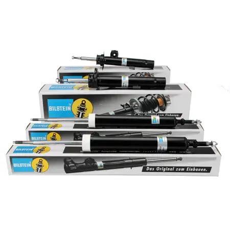 4x BILSTEIN B4 Sto&szlig;d&auml;mpfer f&uuml;r BMW 1er E81 E87 MIT Sportfahrwerk vorne + hinten