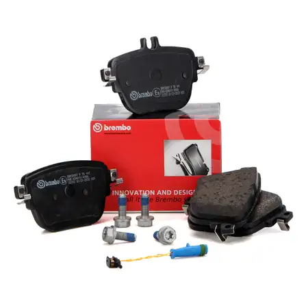 BREMBO P50141 Bremsbel&auml;ge + Wako f&uuml;r MERCEDES E-KLASSE W213 S213 CLS C257 hinten