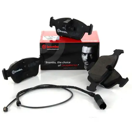 BREMBO P06024 Bremsbel&auml;ge + Wako f&uuml;r BMW 3er E36 316-328i 318/325tds Z3 E36 1.8-3.0 vorne