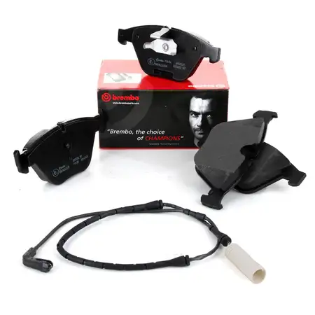 BREMBO P06054 Bremsbel&auml;ge + Wako f&uuml;r BMW 7er E65 E66 E67 730-745i 730d 740d vorne