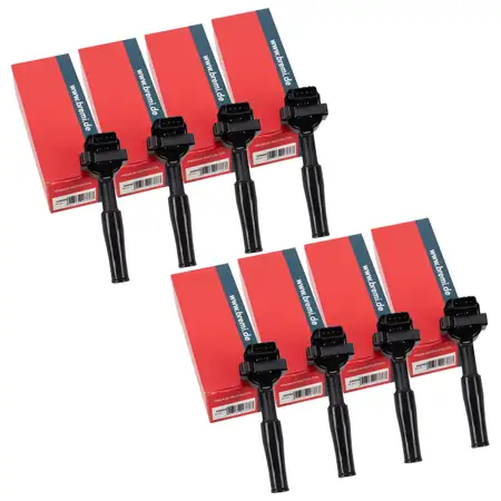 8x BREMI 20600 Z&uuml;ndspule f&uuml;r JAGUAR XJ X308 3.2 4.0 XK 8 X100 4.0 237-375 PS LNE1510AB