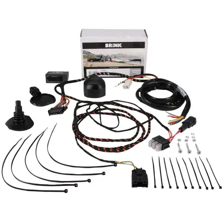 BRINK Kabelsatz E-Satz Anh&auml;ngerkupplung f&uuml;r OPEL Grandland 10 PEUGEOT 3008 SUV