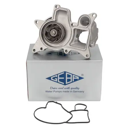 GEBA 10495 Wasserpumpe + Dichtung f&uuml;r BMW 3er E90 E91 E92 E93 325-330d N57 11514738427