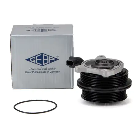 GEBA Water Pump + Gasket for VW CC 358, Passat 3C, 362, 365, Touran 1T 1.4 TSI 03C121004K