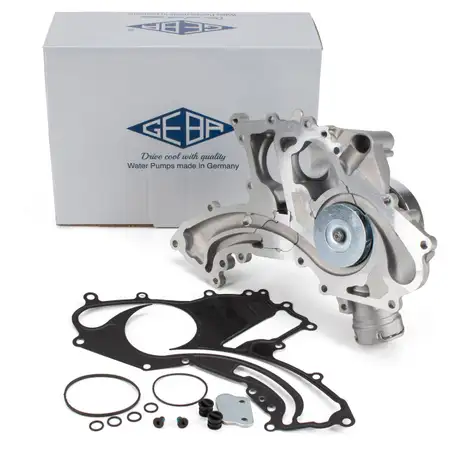 GEBA 13165 Coolant Pump for MERCEDES W212, C218, W463, W222, SL, R231, M278, M157 2782000007