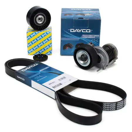 DAYCO 6PK1613 Keilrippenriemen + Spanner + Rolle f&uuml;r AUDI A4 A6 VW Crafter 1.9/2.0 TDI