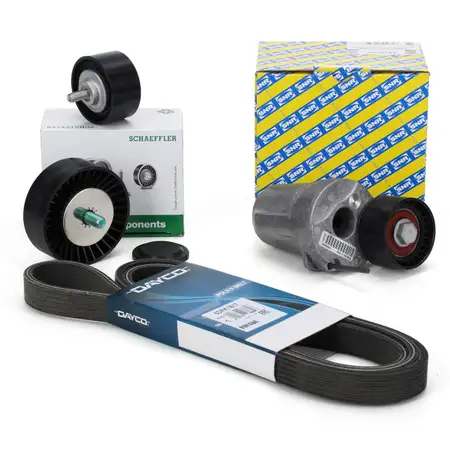 DAYCO 6DPK1817 Keilrippenriemen + Rollen f&uuml;r BMW E81-88 16-23d E90-93 20-30d N47 N57