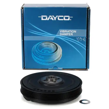 DAYCO DPV1077 Crankshaft Pulley for VW Crafter LT 2 T4, Audi A6 C4, Volvo 2.5 TDI