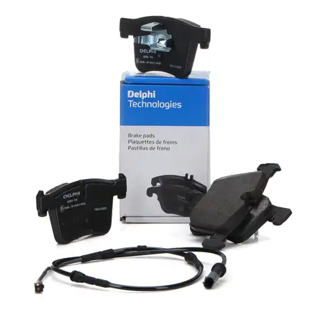 DELPHI Bremsbel&auml;ge + Wako f&uuml;r BMW X3 F25 X4 F26 ohne Sportpaket vorne