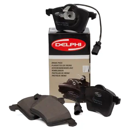 DELPHI LP1529 Bremsbel&auml;ge + Wako f&uuml;r VW Transporter T4 16 Zoll ab 01.1996 vorne