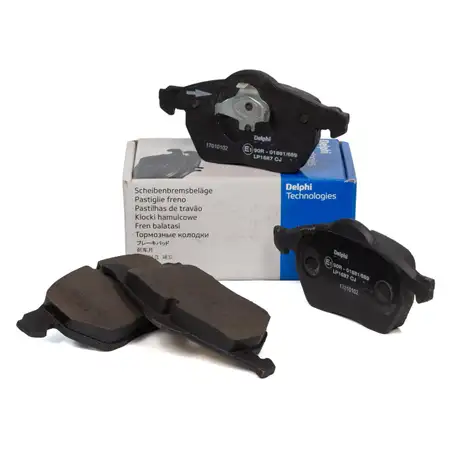 DELPHI LP1687 Bremsbel&auml;ge Bremskl&ouml;tze f&uuml;r VOLVO C70 1 S70 V70 1 16 Zoll vorne