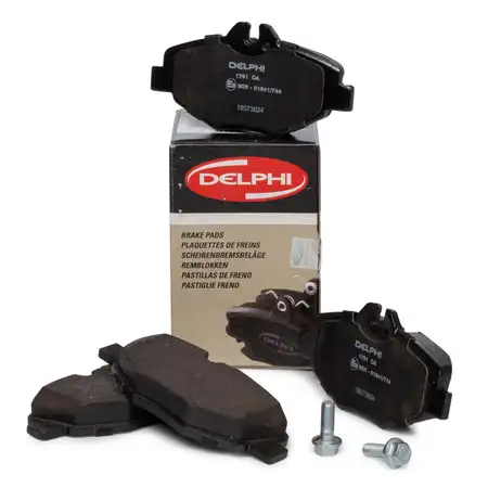 DELPHI Bremsbel&auml;ge Bremskl&ouml;tze f&uuml;r MERCEDES-BENZ E-KLASSE W211 S211 VF211 vorne