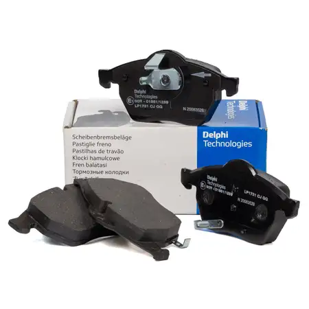 DELPHI LP1731 Bremsbel&auml;ge f&uuml;r OPEL Astra G Zafira A 2.0 OPC SAAB 9-3 YS3D 9-5 YS3E vorne