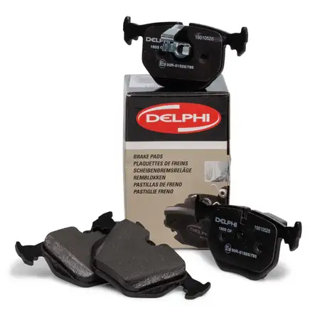 DELPHI Bremsbel&auml;ge f&uuml;r BMW 3er E46 5er E34 E39 7er E38 8er E31 X3 X5 Z4 Z8 hinten