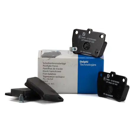 DELPHI LP1942 Bremsbel&auml;ge f&uuml;r TOYOTA RAV 4 1 _A1_ 2.0 + 2 _A2_ 1.8 2.0/D hinten