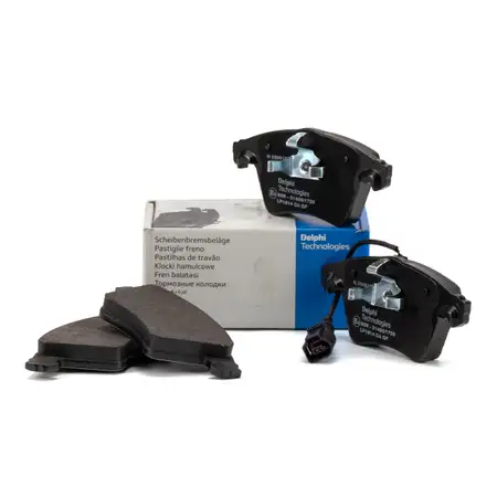 DELPHI LP1914 Bremsbel&auml;ge + Wako f&uuml;r VW Multivan Transporter T5 17 Zoll vorne