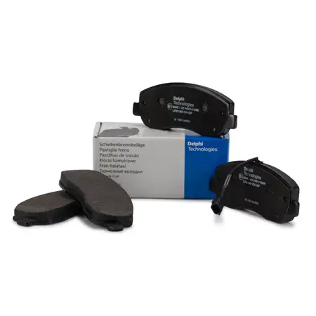 DELPHI Bremsbel&auml;ge + Wako f&uuml;r NISSAN NV400 OPEL Movano B RENAULT Master 3 vorne