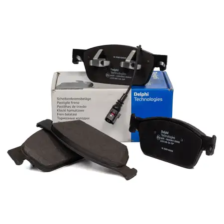 DELPHI LP2199 Bremsbel&auml;ge + Wako f&uuml;r VW Multivan Transporter T5 T6 PR-2E4 vorne