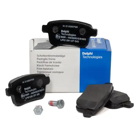 DELPHI LP2126 Bremsbel&auml;ge f&uuml;r MERCEDES Citan 415 NISSAN NV250 RENAULT Kangoo hinten