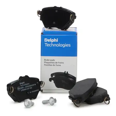 DELPHI LP2505 Bremsbel&auml;ge f&uuml;r CITROEN Berlingo OPEL Corsa F PEUGEOT Partner TOYOTA hinten