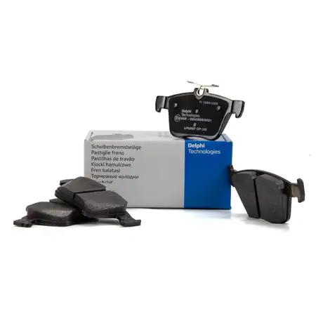 DELPHI Bremsbel&auml;ge f&uuml;r AUDI A3 8V TT SEAT Leon 5F 2.0 Cupra VW Golf 7 Passat hinten