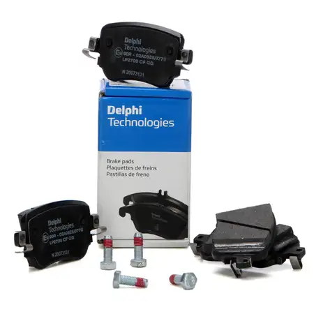DELPHI LP2709 Bremsbel&auml;ge f&uuml;r VW Polo 2.0 GTI Sharan 7N AUDI A1 8X GBA Q3 8U hinten