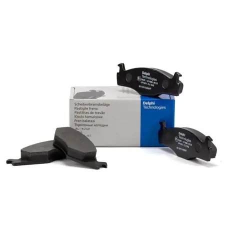 DELPHI LP421 Bremsbel&auml;ge f&uuml;r VW GOLF 2 3 Passat Polo SEAT Ibiza 2 Toledo 1 vorne