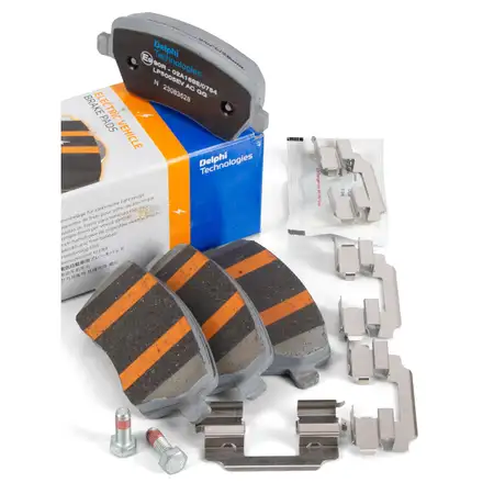 DELPHI LP5005EV Bremsbel&auml;ge f&uuml;r RENAULT Kangoo Rapid Z.E. 14/15" BFM_ bis 08.2019 vorne