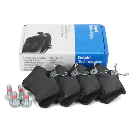 DELPHI LP571 Bremsbel&auml;ge f&uuml;r AUDI A4 A6 SEAT Ibiza SKODA Fabia VW Golf 2 3 4 Passat hinten
