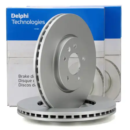 DELPHI BG9238C Bremsscheiben Satz f&uuml;r OPEL Insignia B 17 Zoll vorne 13521005