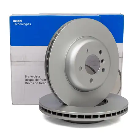 DELPHI BG9154C Brake Disc Set for BMW 5 Series F10 F11 528-535i 525-535d (Front)
