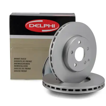 DELPHI BG3755C Bremsscheiben Satz f&uuml;r MERCEDES E-Klasse W211 S211 vorne