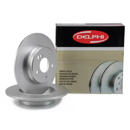 DELPHI BG3239C Brake Disc Set for MERCEDES W202 C36 AMG, W203 C208, C209, W210 R171 (Rear)