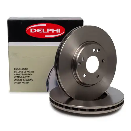 DELPHI BG3396 Bremsscheiben Satz f&uuml;r MERCEDES W203 C208 C209 W210 R170 R171 vorne