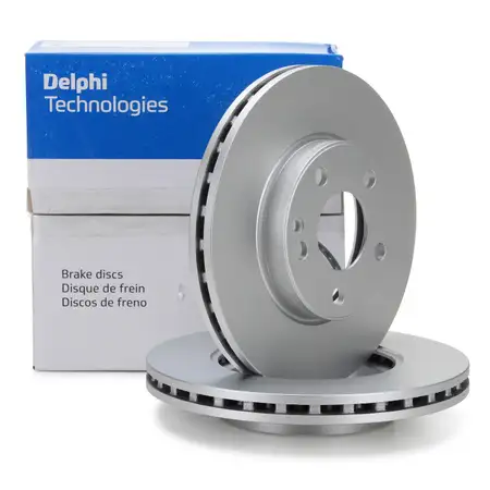 DELPHI BG4554C Bremsscheiben Satz f&uuml;r MERCEDES A-Klasse W176 B-Klasse W246 W242 C117 vorne