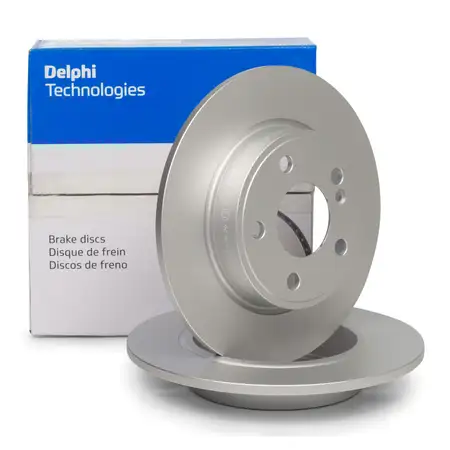 DELPHI BG4555C Bremsscheiben Satz f&uuml;r MERCEDES A-Klasse W176 B-Klasse W246 W242 hinten