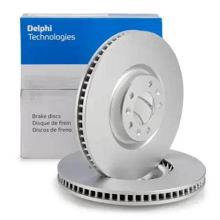 DELPHI BG4716C Bremsscheiben Satz f&uuml;r PEUGEOT 3008 SUV 308 2 508 2 vorne 9804605780