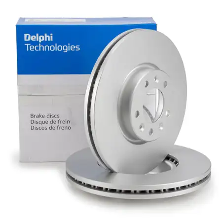 DELPHI BG4805C Bremsscheiben Satz f&uuml;r CITROEN Jumpy OPEL Vivaro C PEUGEOT TOYOTA vorne