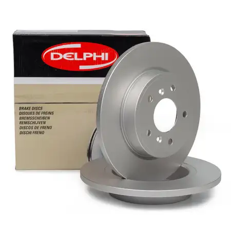 DELPHI BG4807C Bremsscheiben Satz f&uuml;r NISSAN Qashqai 2 J11_ hinten