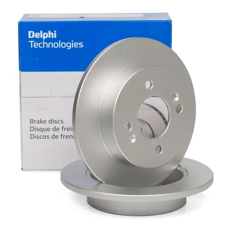 DELPHI BG4917C Bremsscheiben f&uuml;r HYUNDAI i10 (BA, IA) 1.0 + 1.0 LPG + 1.2 hinten