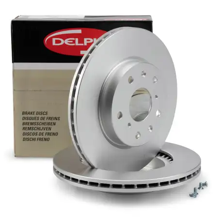 DELPHI BG4093C Bremsscheiben Satz f&uuml;r FIAT Sedici 189_ SUZUKI SX4 EY GY vorne