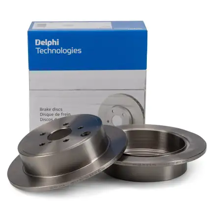 DELPHI BG4158 Bremsscheiben Satz f&uuml;r TOYOTA GT 86 ZN6_ 2.0 200 PS 15 Zoll hinten