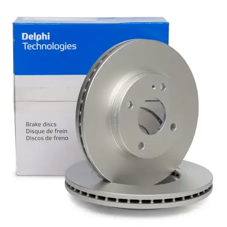 DELPHI BG4170C Bremsscheiben Satz f&uuml;r FORD Fiesta 6 MK6 KA+ vorne 1679853