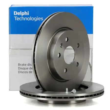 DELPHI BG4190 Bremsscheiben Satz f&uuml;r OPEL Insignia A SAAB 9-5 YS3G 17/18 Zoll hinten