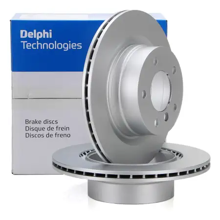 DELPHI BG4293C Bremsscheiben Satz f&uuml;r BMW 1er E82 E88 118-128i 118d 120d hinten