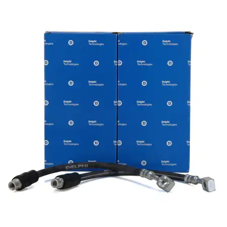 2x DELPHI LH6418 Bremsschlauch Bremsleitung f&uuml;r OPEL Meriva A 05.2003-05.2010 vorne