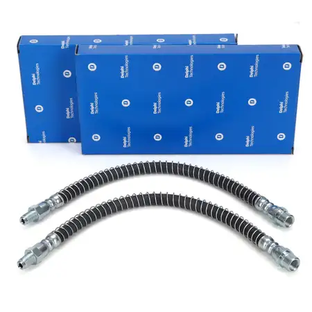 2x DELPHI brake hose for MERCEDES W204, S204, C204, A207, C207, X204, R230 (rear) 2044201048