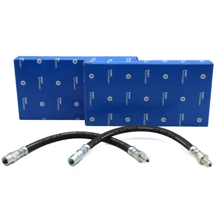 2x DELPHI Bremsschlauch f&uuml;r MERCEDES/8 190 W201 W202 W123 W124 W116 W126 W140 hinten