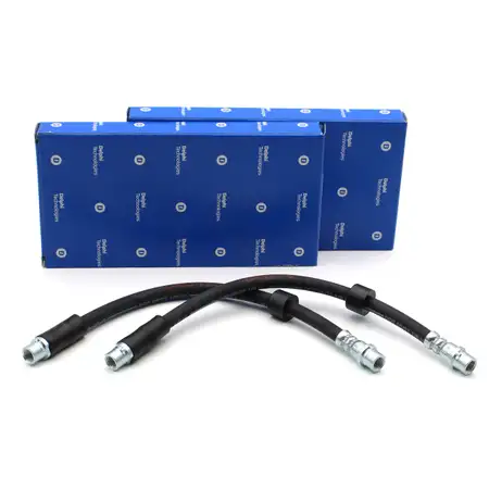2x DELPHI LH6883 Bremsschlauch Bremsleitung f&uuml;r AUDI A4 S4 8E B6 B7 SEAT Exeo 3R vorne