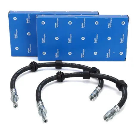 2x DELPHI Bremsschlauch Bremsleitung für VW Golf 3 Vento Caddy 2 SEAT Ibiza 2 vorne 2x DELPHI Bremsschlauch Bremsleitung für VW Golf 3 Vento Caddy 2 SEAT Ibiza 2 vorne